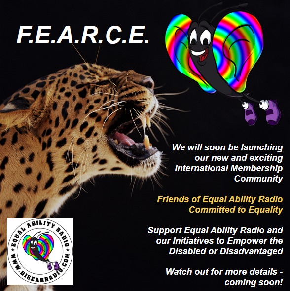 Get FEARCE — Equal Ability Radio fundraising campaign